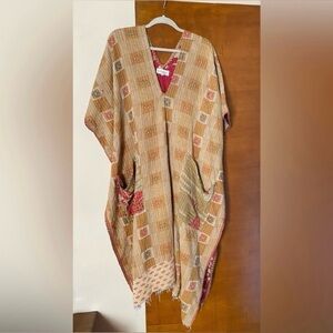 Kantha Bae Cotton Kantha Reversible Good Luck Tunic Free Size
